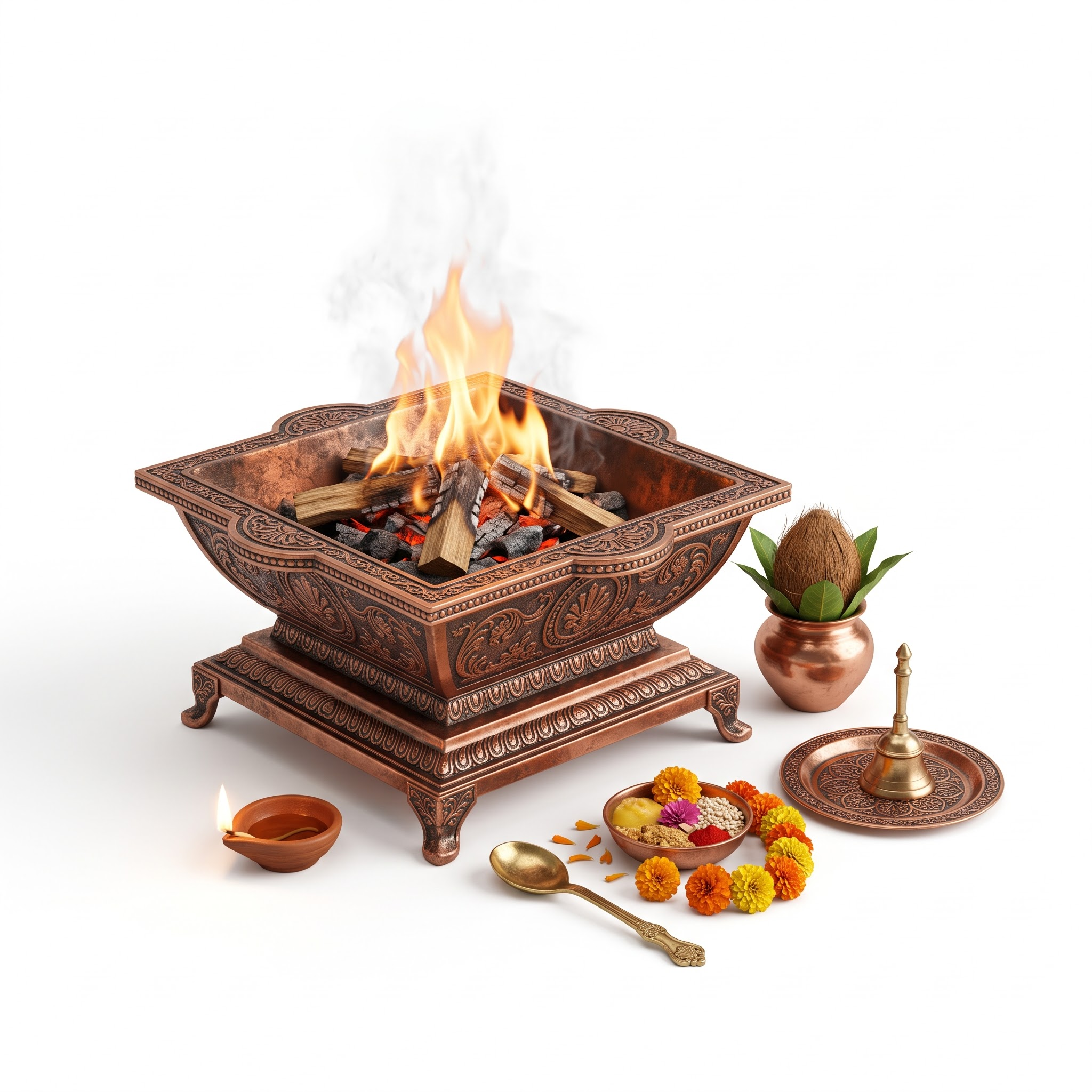 Vedic pooja and hawan ritual